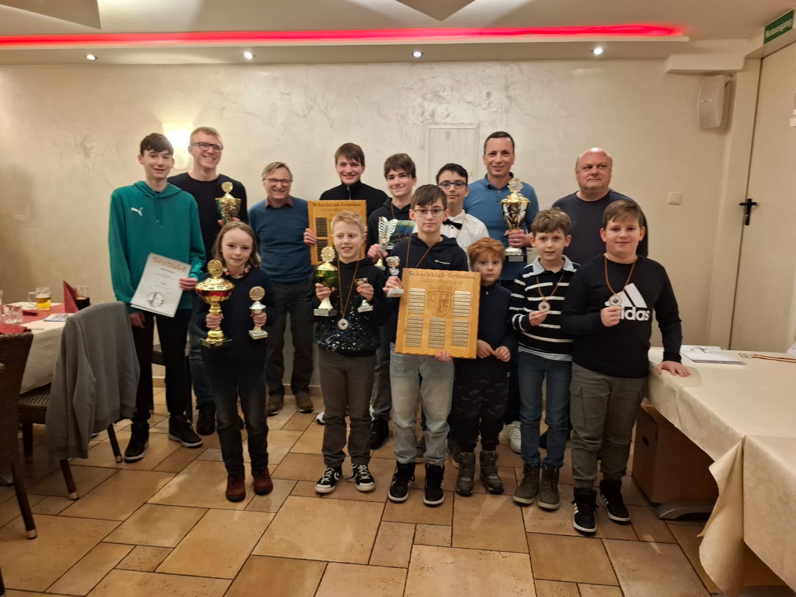 Ehrungen auf der Weihnachtsfeier